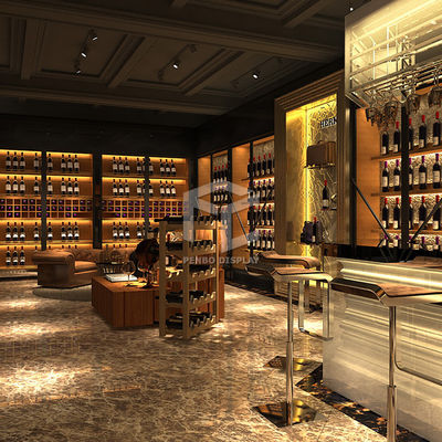 Monomer Design Wine Display Cabinet 15mm Thick MDF Available