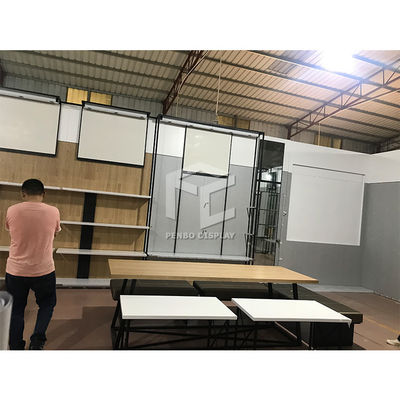 金色の衣服は店の家具の合板のステンレス鋼材料を表示する