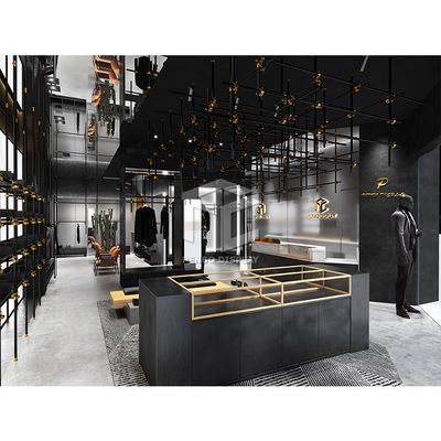 小売りの人の衣類の店の表示家具によって張り合わせられる衣服の店の据え付け品